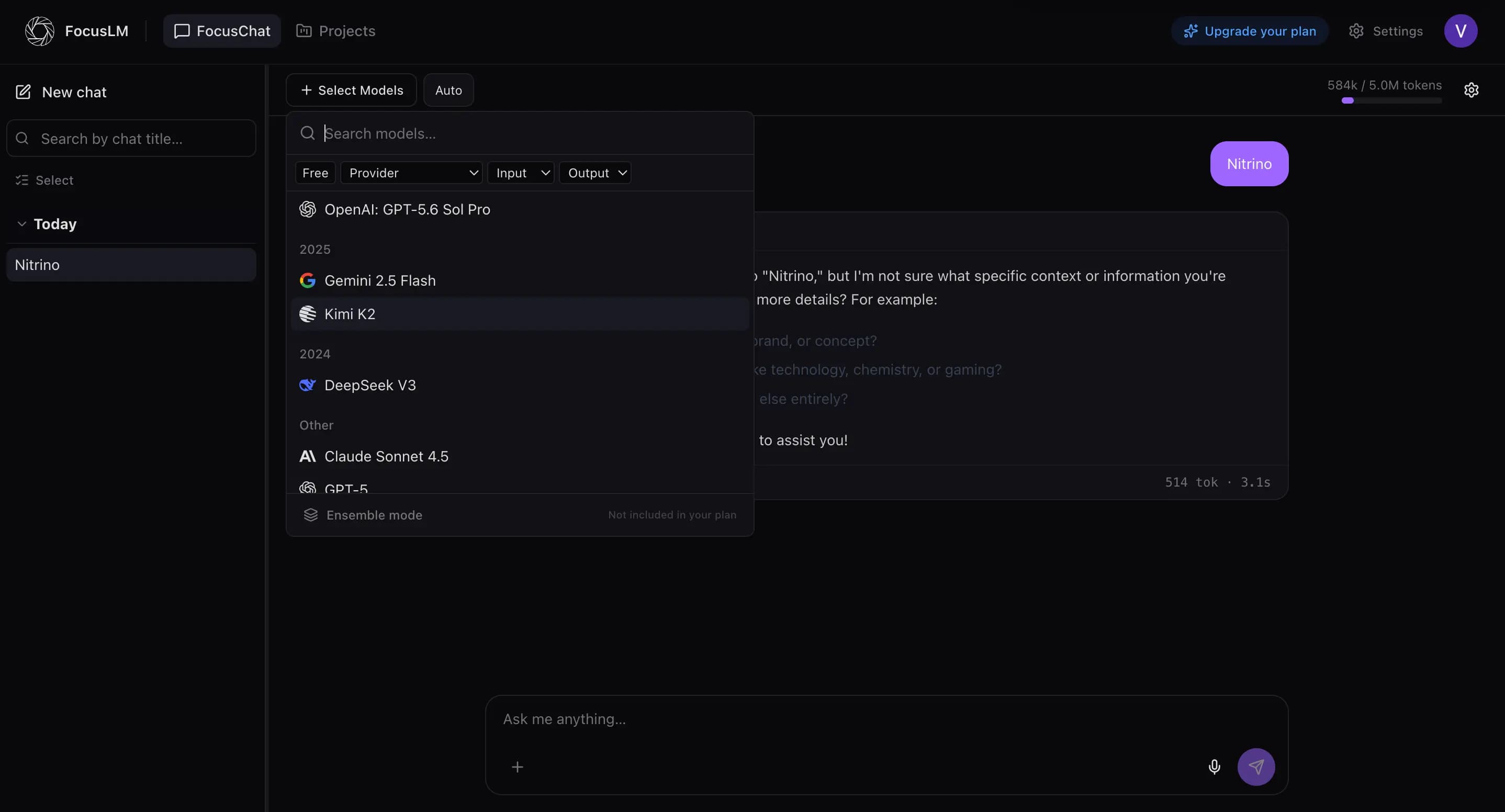 AI-Chat — a fast chat across every model